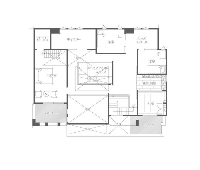 2階間取り図